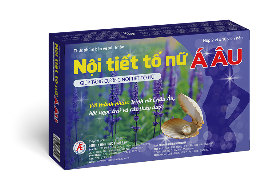 THỰC PHẨM BẢO VỆ SỨC KHỎE NỘI TIẾT TỐ NỮ Á ÂU